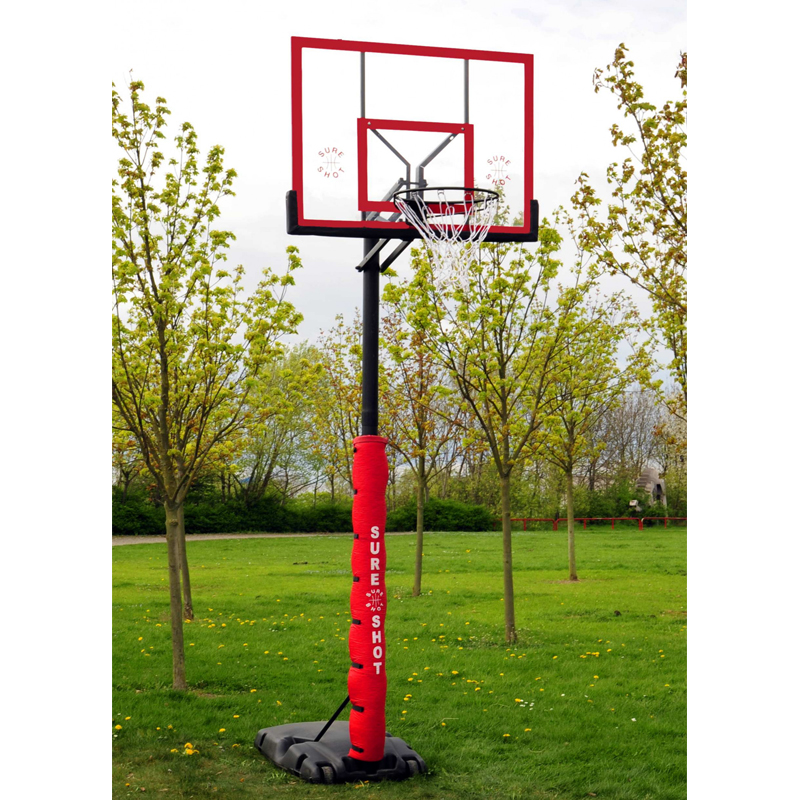 Sure Shot 512 Quick Adjust Portable Unit with Acrylic Backboard & Pole Padding